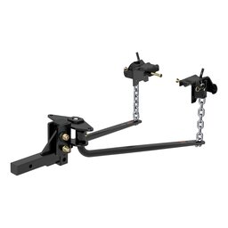 Curt Round Bar Weight Distribution Hitch with Integrated Lubrication (5-6K) - 17050