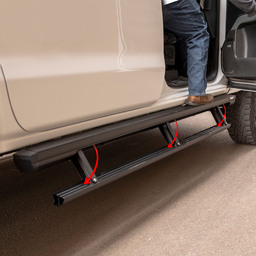 ActionTrac 83.6" Powered Running Boards, Select Colorado, Canyon Crew Cab