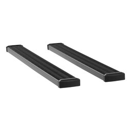 Grip Step 7" x 78" Black Aluminum Running Boards, Select Chevrolet, GMC