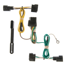 Custom Wiring Harness, 4-Way Flat Output, Select Jeep Wrangler TJ