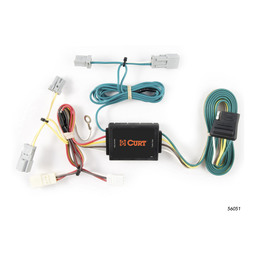 Custom Wiring Harness, 4-Way Flat Output, Select Honda Civic Coupe