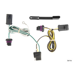 Custom Wiring Harness, 4-Way Flat Output, Select Chevrolet Impala