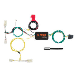 Custom Wiring Harness, 4-Way Flat Output, Select Toyota Prius C