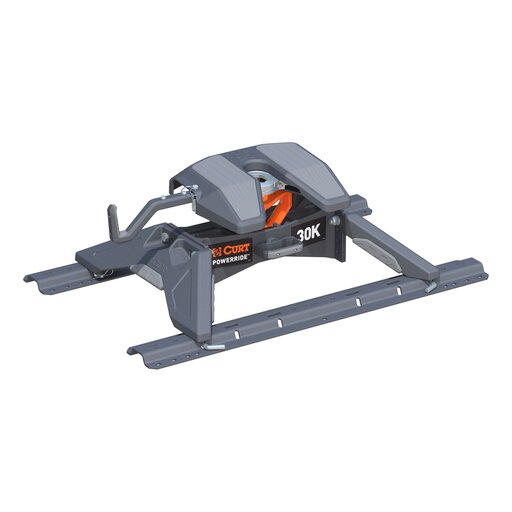 Curt PowerRide 30K 5th Wheel Hitch with Rails - 16321