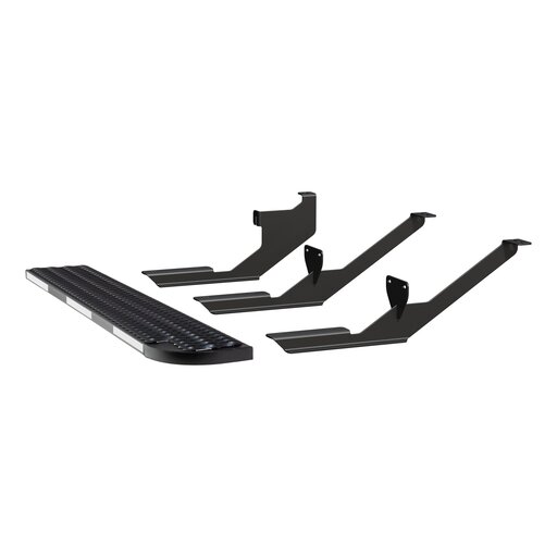 LUVERNE Grip Step XL 9-1/2" x 54" Steel Passenger Board Fleet Kit, Select Ford Transit - 495154-401801-0