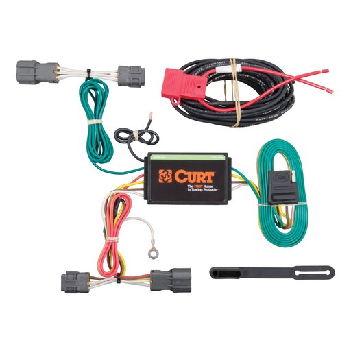 Custom Wiring Harness, 4-Way Flat Output, Select Kia Rondo, Soul