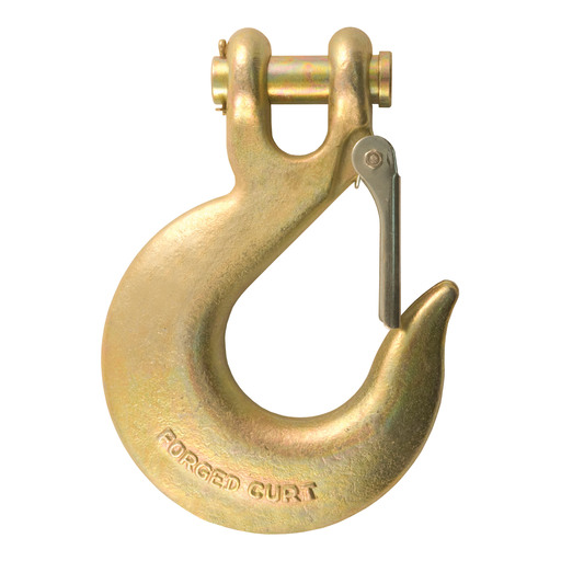 Curt 5/8" Safety Latch Clevis Hook (65,000 lbs, 5/8" Pin) - 81920